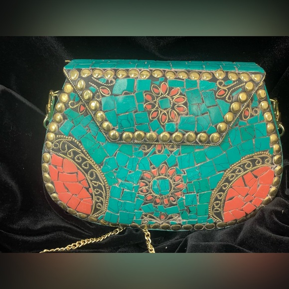 Ramla Bags Ramla Handmade Mosaic Clutch Crossbody Bag Poshmark